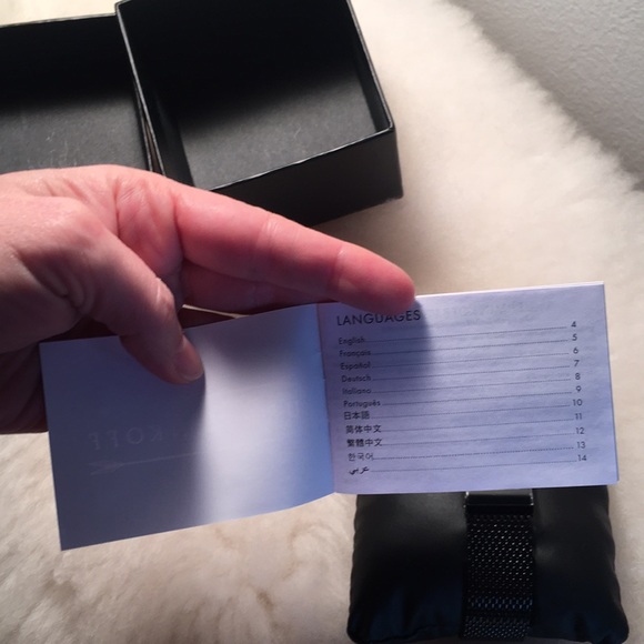 Rebecca Minkoff Norrebro Black Mesh Bracelet Watch - Picture 7 of 7